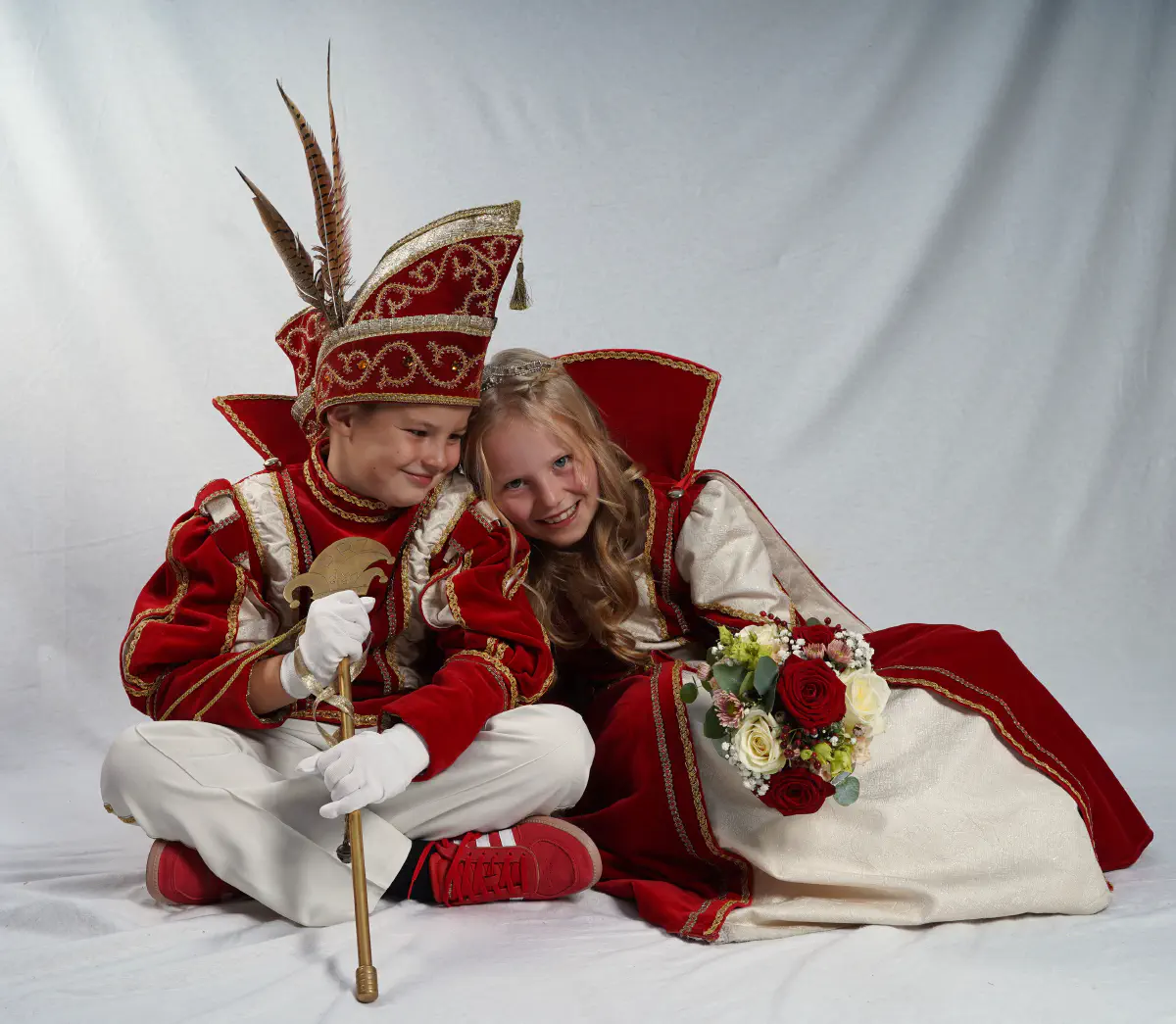 Children's princely couple session 2026/2027: Prince Moritz I. Henke and Princess Marie I. Nießing